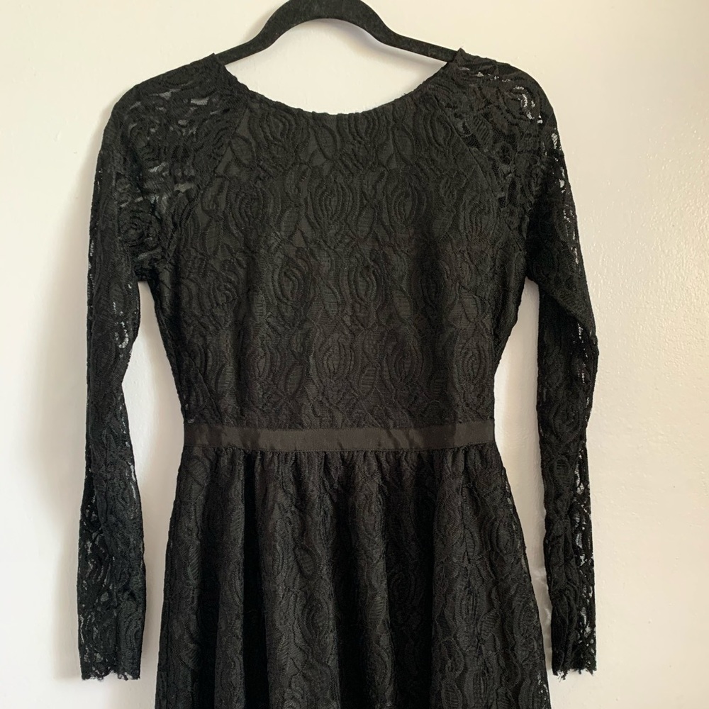 Long Sleeve Lace Dress